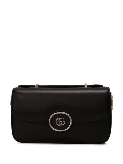 Gucci Mini Petite Gg Shoulder Bag In 1000 ブラック