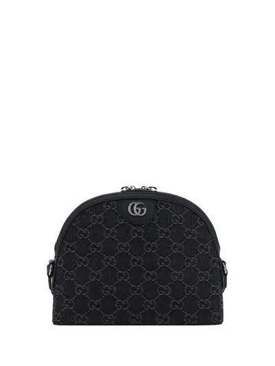 Gucci Ophidia Gg Small Shoulder Bag In Black