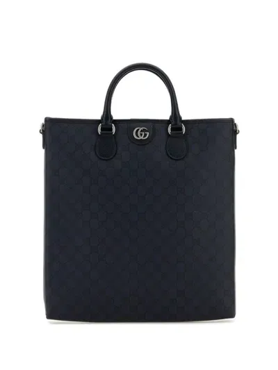 Gucci Ophidia Tote Bag In Blue