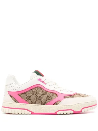 Gucci Re-web Panelled Sneakers In 9563 - Ivobe-ebffgwg