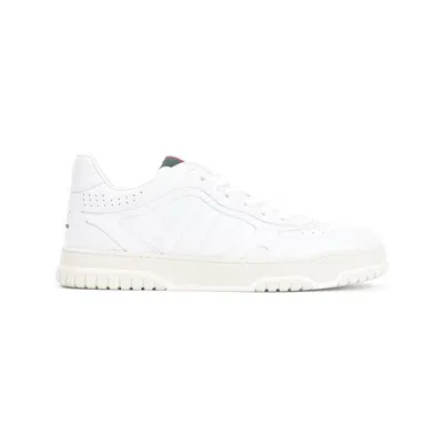 Gucci Re-web Sneakers Shoes In White