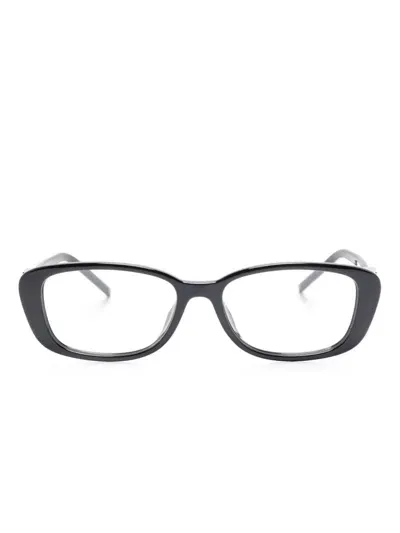 Gucci Rectangle-frames Glasses In Black