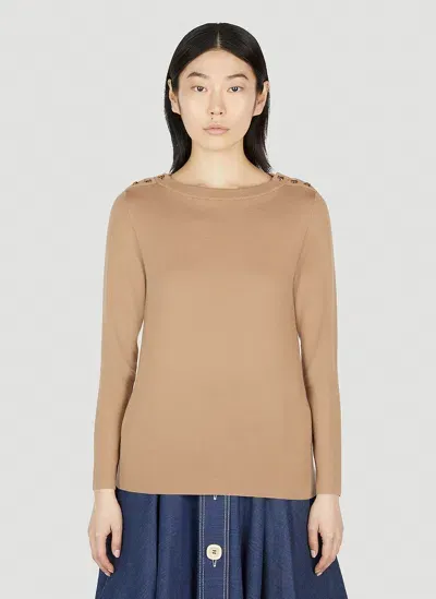 Gucci Rib Stitch Knit Sweater In Multicolor