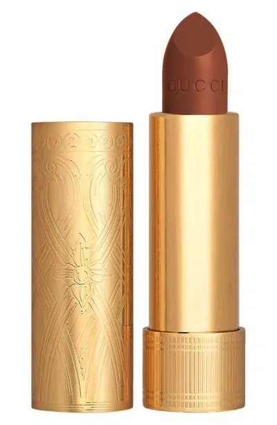 Gucci Long Lasting Satin Lipstick Eliza Ginger 0.12 oz / 3.4 G