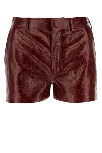 Gucci Shorts-40 Nd  Female In Red