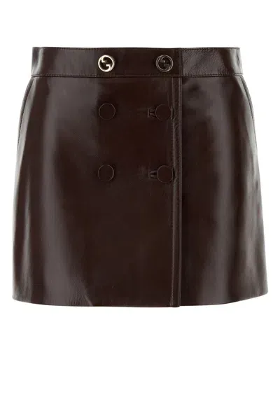 Gucci Skirts In Brown