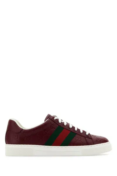 Gucci Sneakers In Red