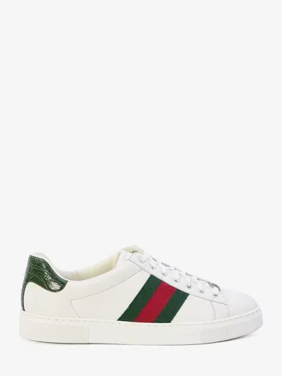 Gucci Sneakers-11 Nd  Male In White