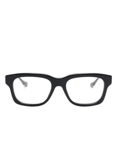 Gucci Square-frame Glasses In Schwarz