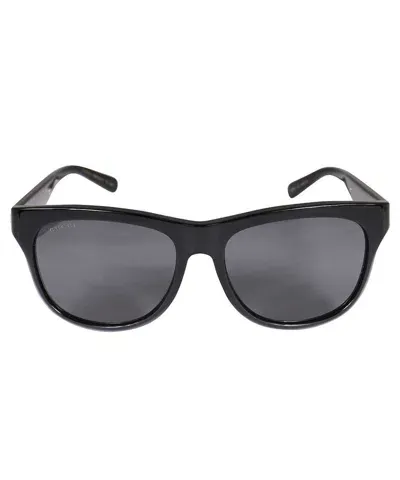 Gucci Squared Frame Sunglasses In Black