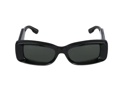 Gucci Sunglasses In 001 Black Black Grey