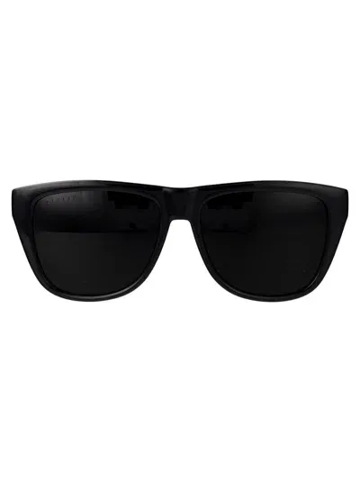 Gucci Aviator Frame Sunglasses Sunglasses In 002 Black Black Grey