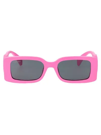 Gucci Sunglasses In 006 Pink Pink Grey