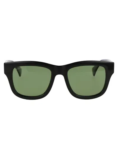 Gucci Sunglasses Gg1135 S 001 In Green