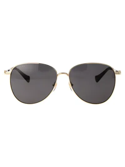 Gucci Sunglasses Gg1419 S 001 In Gold