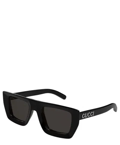 Gucci Gg1723s-001 Black-black-grey In Crl