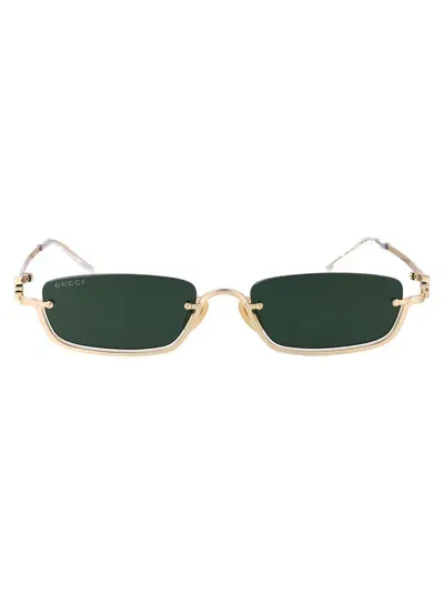 Gucci Sunglasses In Gold