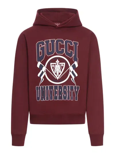 Gucci Sweatshirt In Red