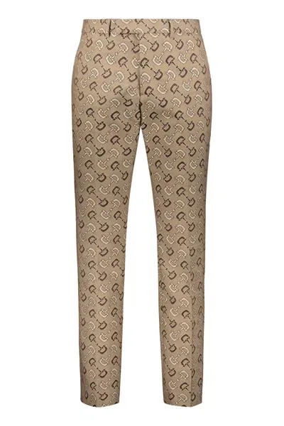 Gucci Tailored Trousers In Beige