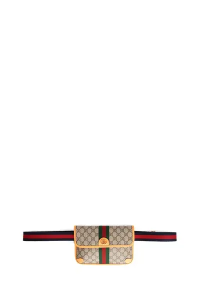 Gucci Unisex Beige Fanny Packs