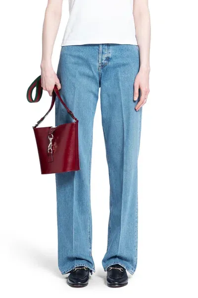 Gucci Woman Blue Jeans