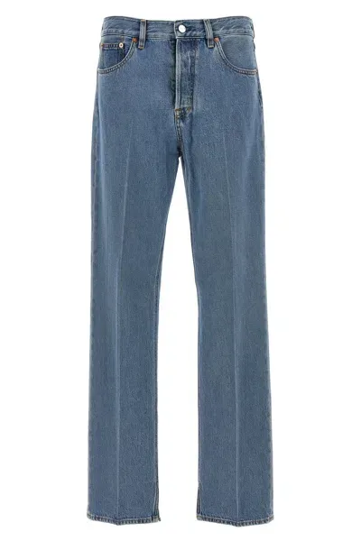 Gucci Rosso Ancora Jeans In Blue