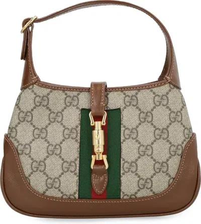 Gucci Jackie 1961 Mini Shoulder Bag In Beige