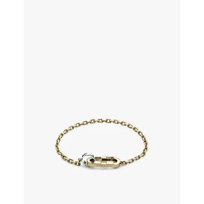 Gucci Link To Love Brand-engraved 18ct Yellow-gold Chain Bracelet