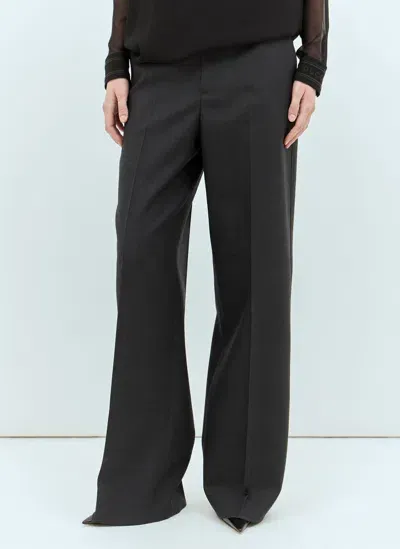 Gucci Wool Tailored Pants In Gray