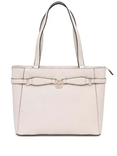 Guess Usa Arlena Tote Bag In 中性色