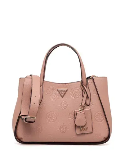 Guess Usa Keandra Girlfriend Tote Bag In 粉色