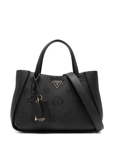 Guess Usa Keandra Tote Bag In Black