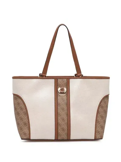 Guess Usa Kerima 4g Tote Bag In Neutrals