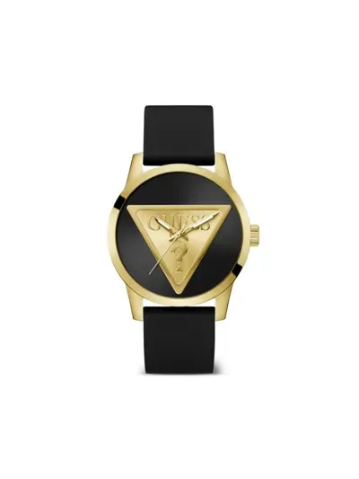 Guess Usa Logo Dial 44mm In Black