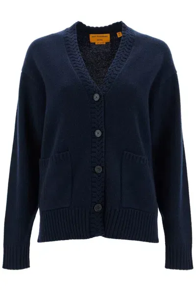 Guest In Residence Cardigan Oversize In Cashmere In Navy