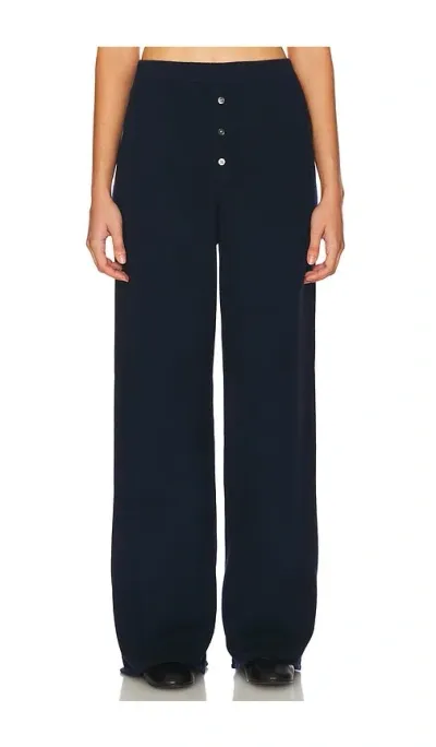 Guest In Residence Everywear Cashmere Pant In Midnight