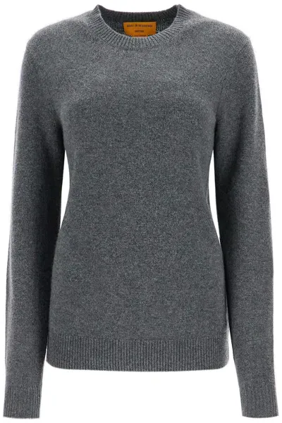 Guest In Residence Pullover Girocollo In Cashmere In Grey