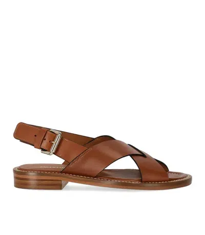 Guglielmo Rotta Quito Light Brown Flat Sandal