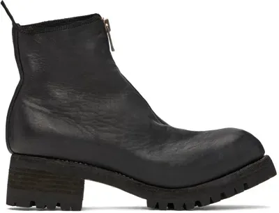 Guidi Black Pl1v Boots In Blkt