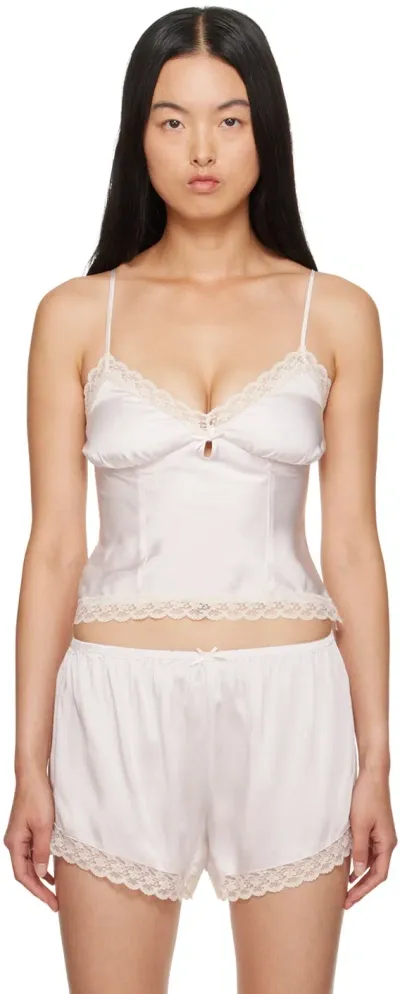 Guizio Pink Ivy Camisole In Ballet Slipper