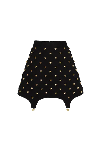 Guranda Black Mini Skirt