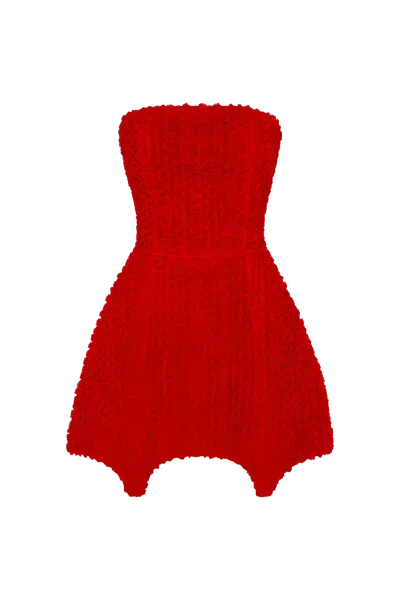 Guranda Red Mini Dress