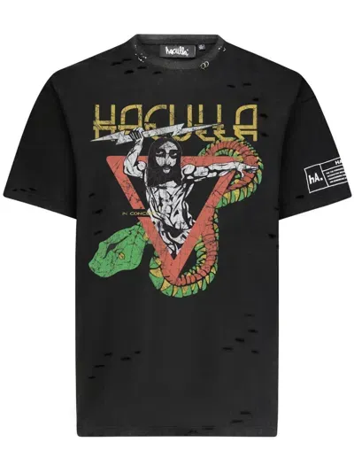 Haculla In Concert Cotton T-shirt In Black