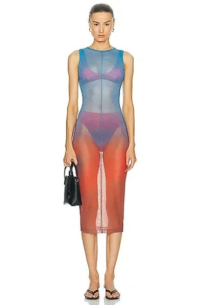 Haight Women's Taiane Ombréd Midi-dress In Ombre Pattern