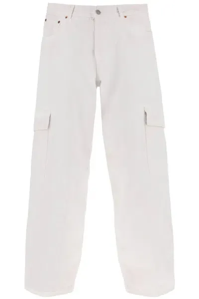 Haikure Bethany Cargo Jeans For In White