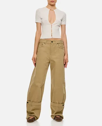 Haikure Hurley Bull-ley Denim Pants In Neutrals