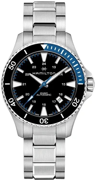 Hamilton Mod. Khaki Navy Scuba Auto In Metallic