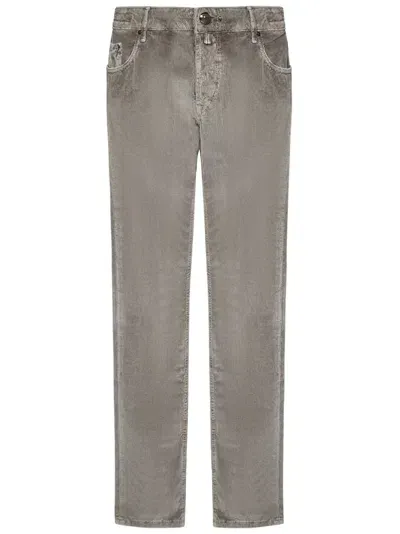 Hand Picked Handpicked Orvieto Trousers In Beige