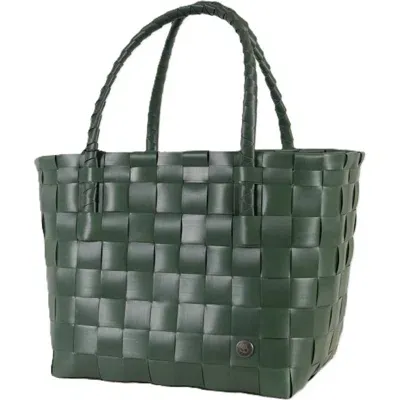 Handed By Paris Recycled Plastic Tote Bag In Green