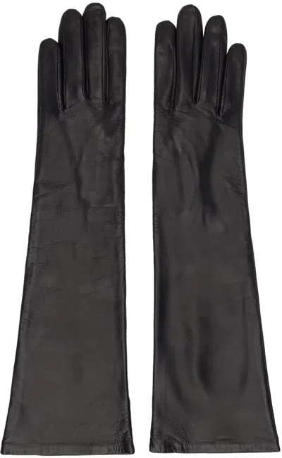 Handsome Stockholm Black Essentials Long Gloves